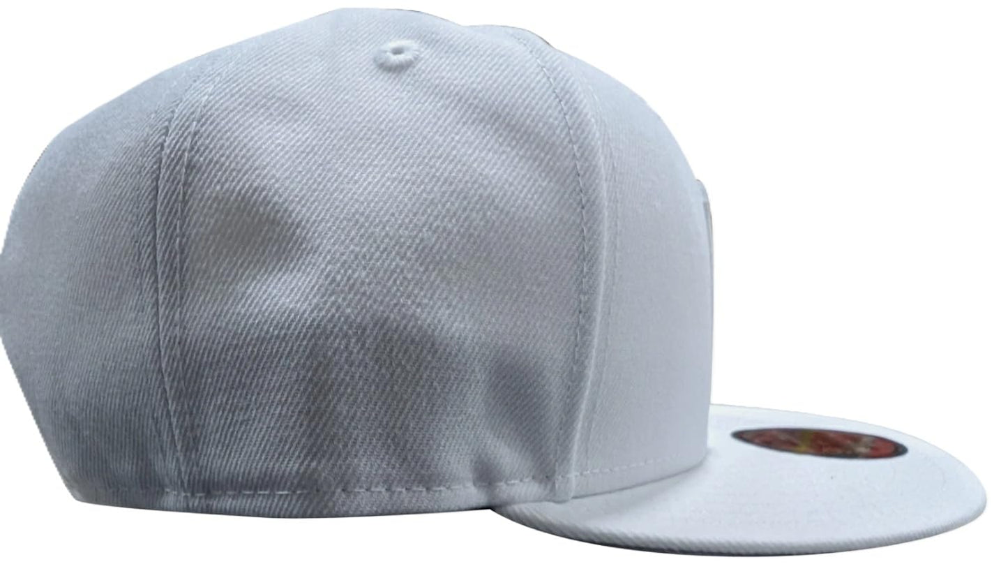 New Era Men's 9Fifty White/White Philadelphia Phillies Snapback Hat Cap - OSFM