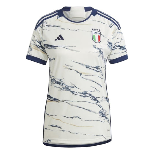 ADIDAS Women's Italy 23 Away Jersey, Off White, Medium