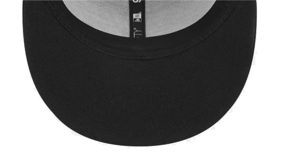 New Era Men's New York Mets Authentic Collection Alternate On-Field 59FIFTY Fitted Hat - Black (US, Numeric, 7, Black)