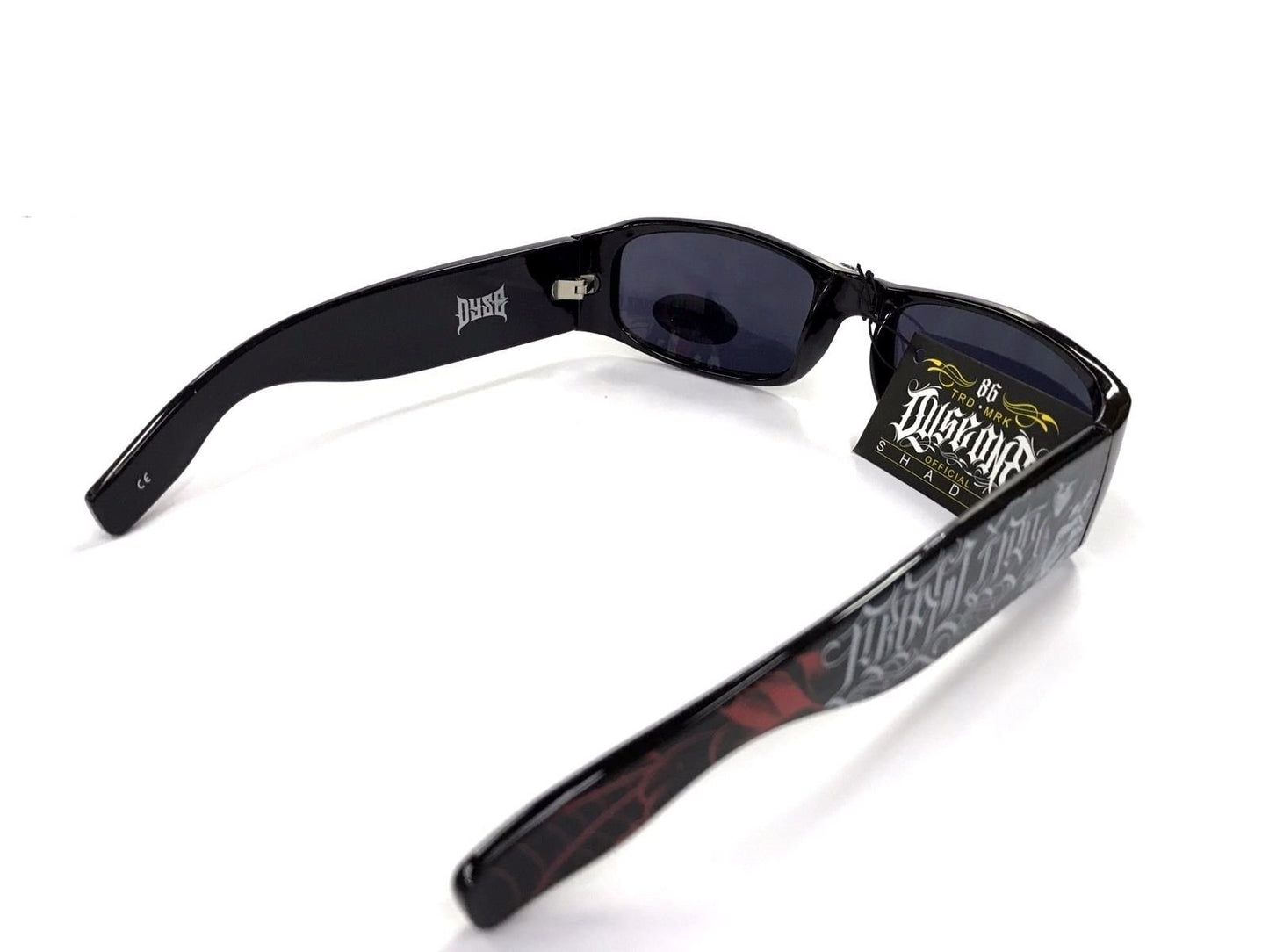 Dyse One Authentic Shades Skeleton Inked For Life Sunglasses Lentes California Lowrider Locs Style