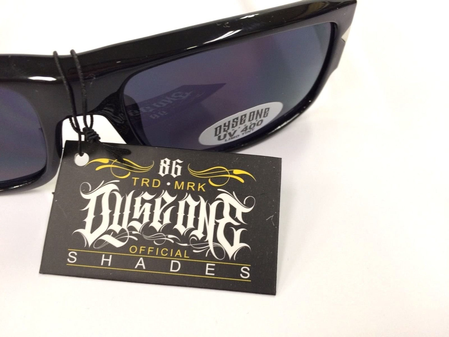 Dyse One Authentic Shades KingPin Black Sunglasses California Lowrider Loc Style