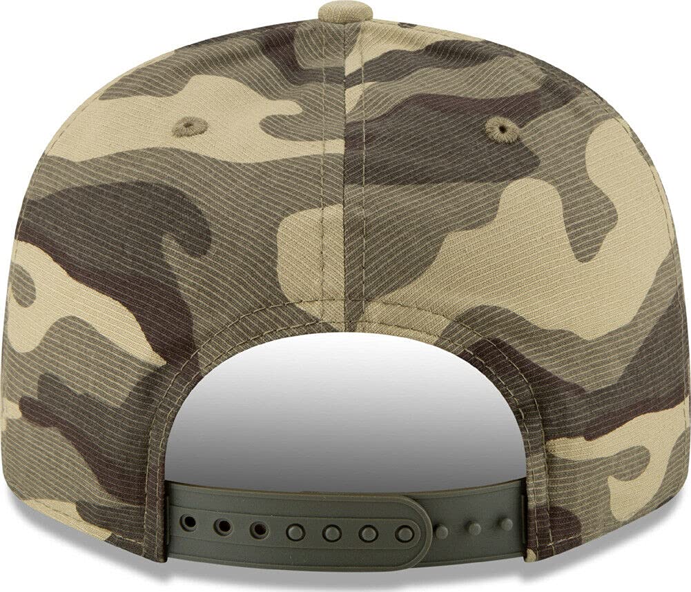 New Era 2021 MLB Armed Forces Day 9Fifty 950 Snapback Adjustable Hat - Camo (Chicago Cubs)