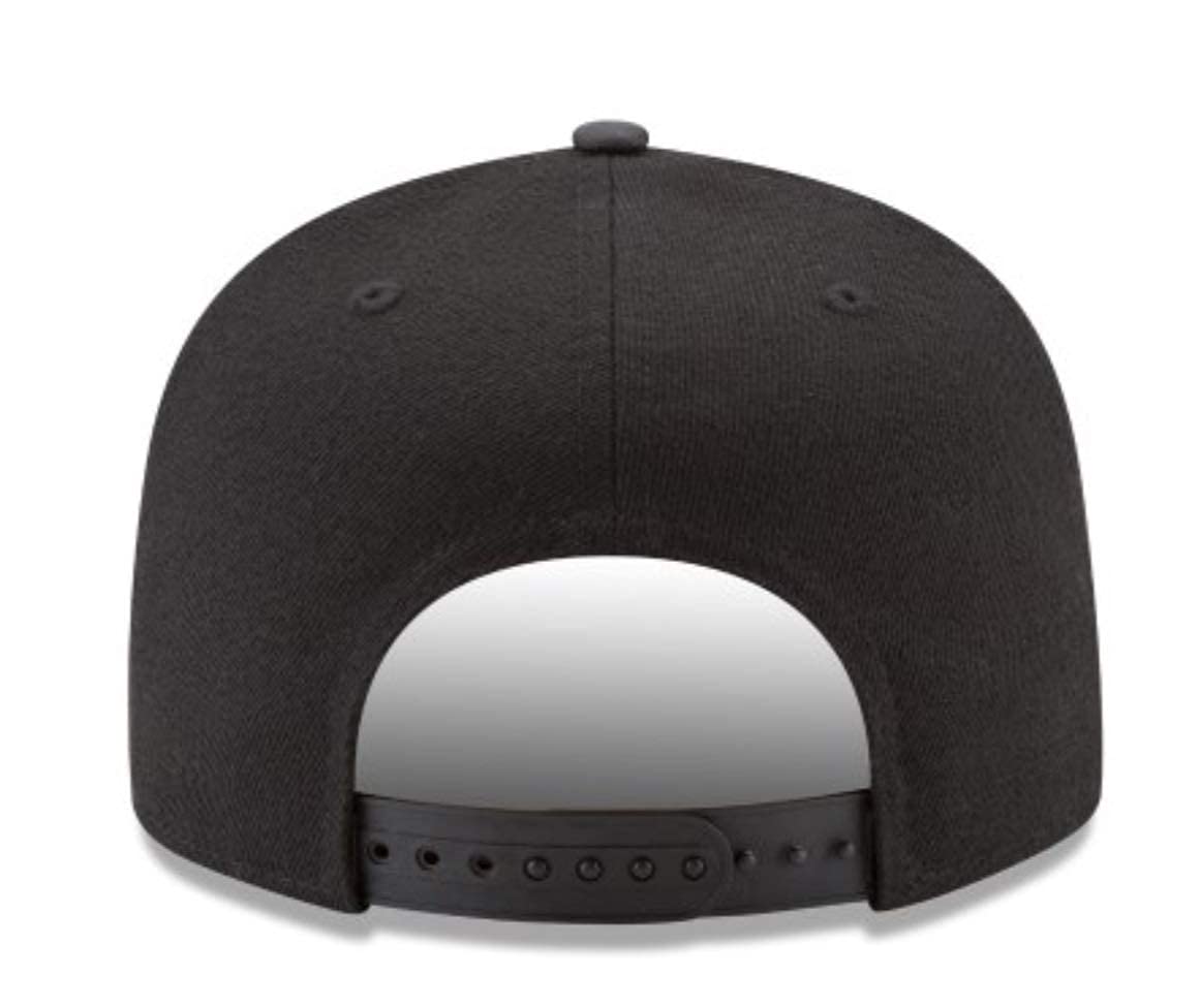 New Era Authentic Exclusive Dolphins 9Fifty Snapback/9Twenty/MVP/9Forty Adjustable Hat - OSFM (Black with White Logo)