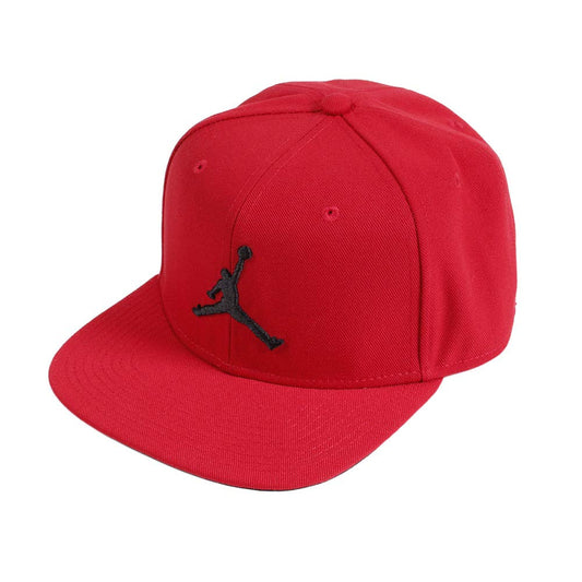 NIKE Men's Jordan PRO Jumpman Snapback, Gym Red/Black, One Size