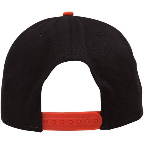 MLB New Era San Francisco Giants Black-Orange Stoked Snapback Hat