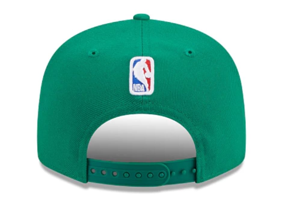 New Era Mens Draft 2023 9fifty Snapback Hat Cap (US, Alpha, One Size, Green, Boston Celtics)