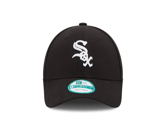 New Era Authentic 9Forty Adjustable Hat Dad Hat Velcro Closure- OSFM (White Sox Chicago), Black