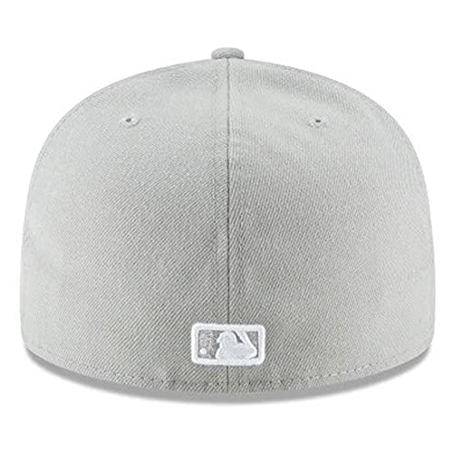 New Era Men's Fitted hat Los Angeles Dodgers Gray/White Cap 11591145 (7