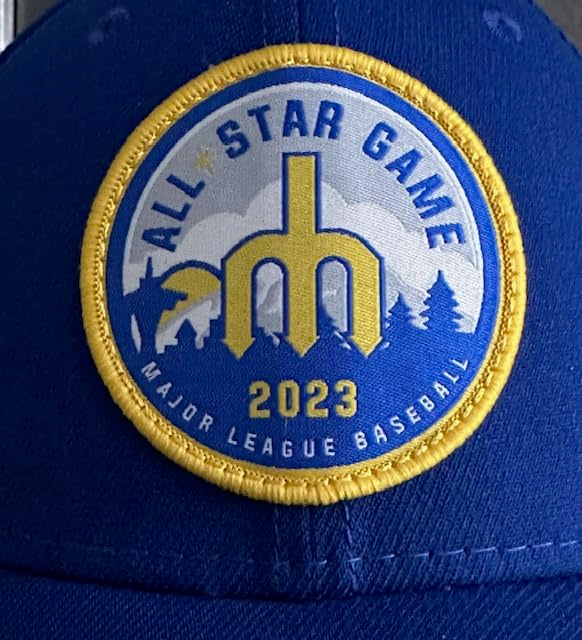 New Era Seattle Mariners 2023 All-Star Game 39THIRTY Flex Fit Cap - M/L Royal Blue