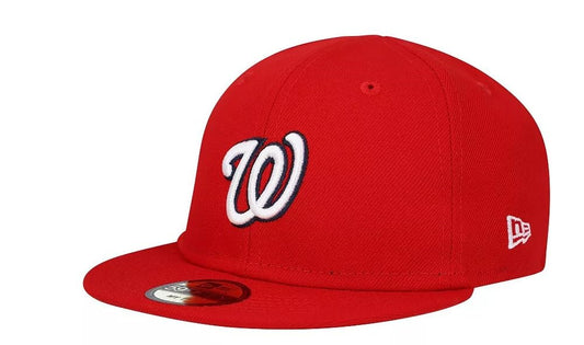 New Era Infant Washington Nationals Game My 1st 59Fifty Fitted Hat Cap, Size 6 - Red