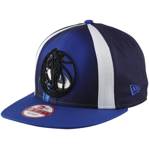 NBA New Era Dallas Mavericks Marvel Hero 9FIFTY Snapback Hat - Royal Blue/Black