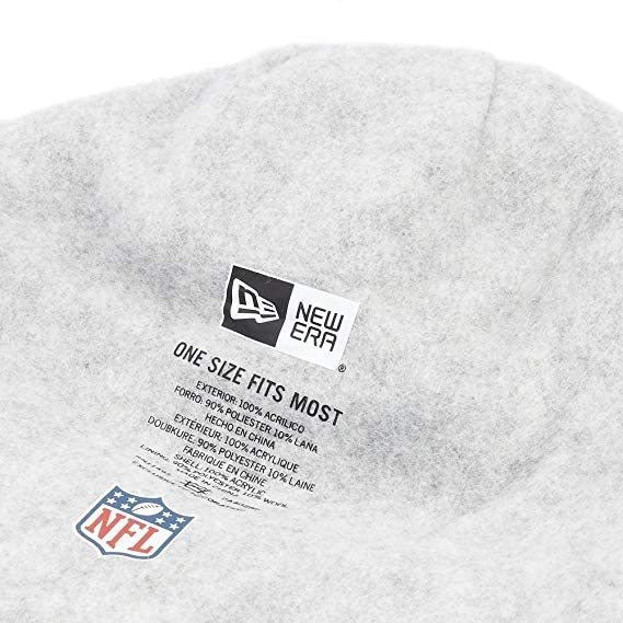 New Era Authentic Falcons Cold Weather Beanie Cap Hat One Size Fit Most Salute to Service Classic Throwback Atlanta (Youth/Kids/Jr. Sideline 18) Black