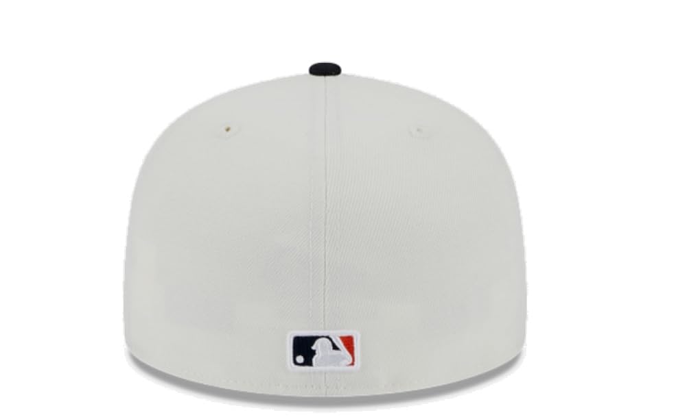 New Era Houston Astros 2017 World Series Game Retro Cooperstown 59Fifty 5950 Fitted (US, Numeric, 7 1/4, Off White)