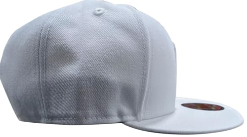 New Era Men's 9Fifty White/White Pittsburgh Pirates Snapback Hat Cap - OSFM