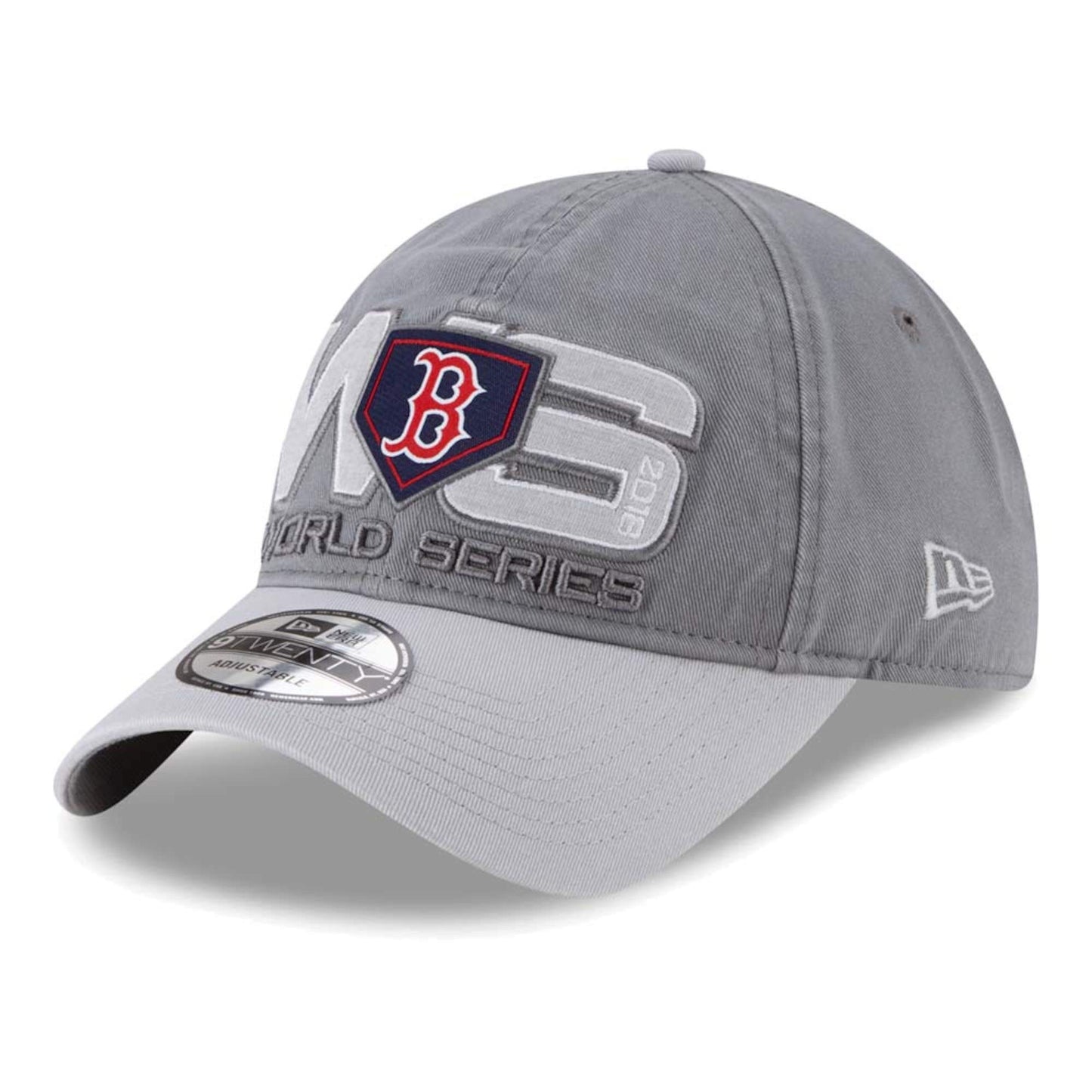 New Era Boston Red Sox 2018 American League Champions Replica 9TWENTY Adjustable Hat – Gray