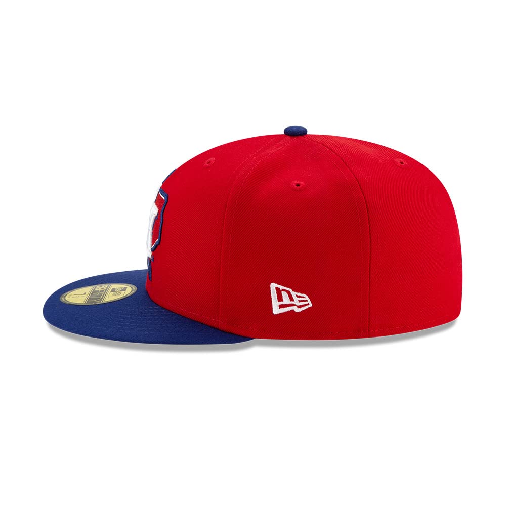 New Era Texas Rangers Authentic Collection Alt 3 59FIFTY Fitted Hat Cap Men's (7 3/8) Red/Royal Blue