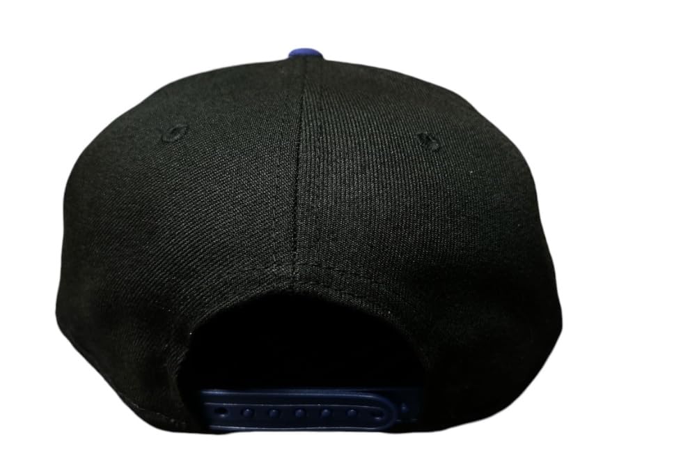 New Era Mens Los Angeles Dodgers Black Blue 9fifty Snapback Hat Cap