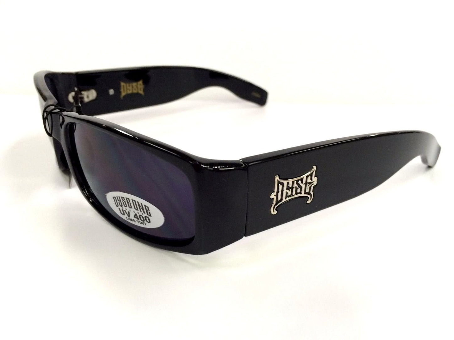 DYSE ONE Authentic Shades Black Big Homie Sunglasses California Lowrider Locs Style
