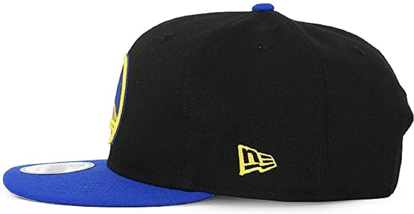 New Era 100% Authentic, Golden State Warriors Adjustable 9Fifty/9Twenty One Size Fit Most (Black)