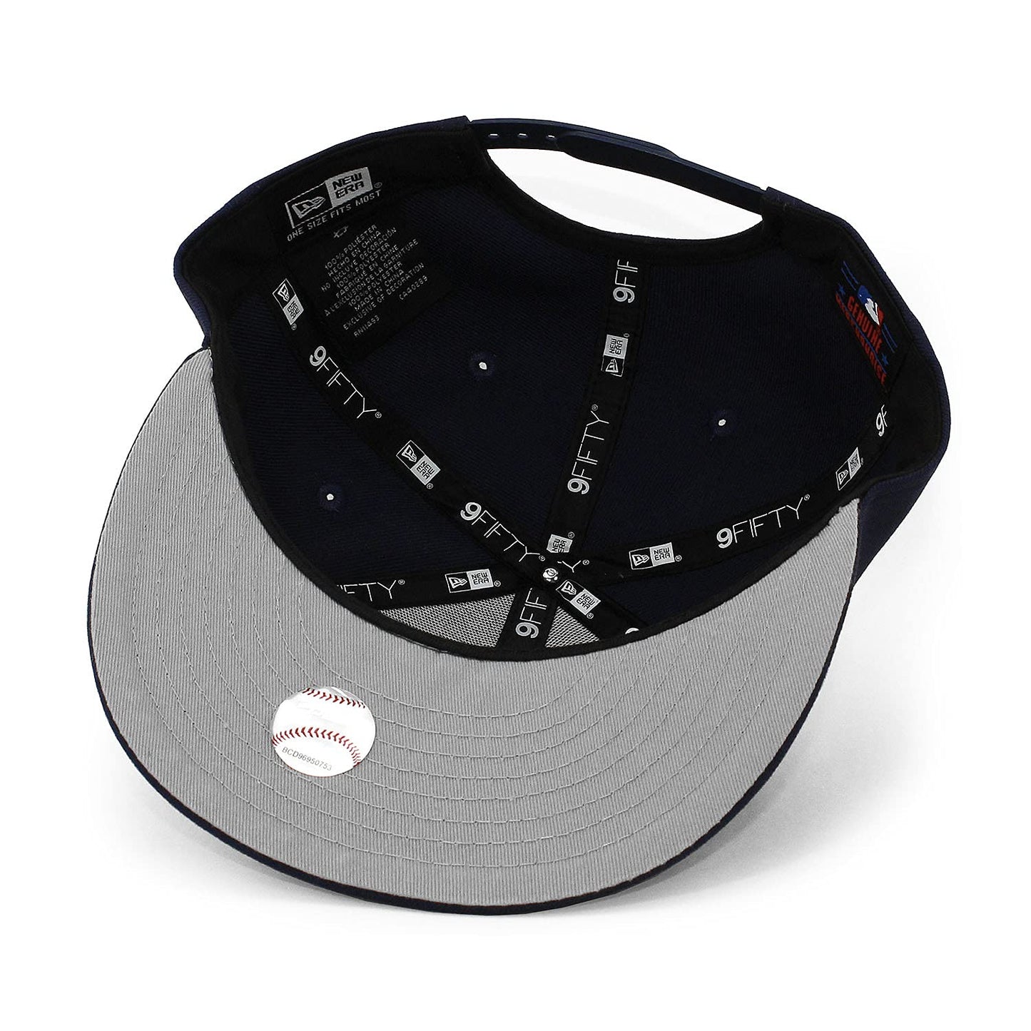 New Era Milwaukee Brewers 9Fifty Snapback Hat | Brewers Basic Snap Back Cap Old School Brewers Navy