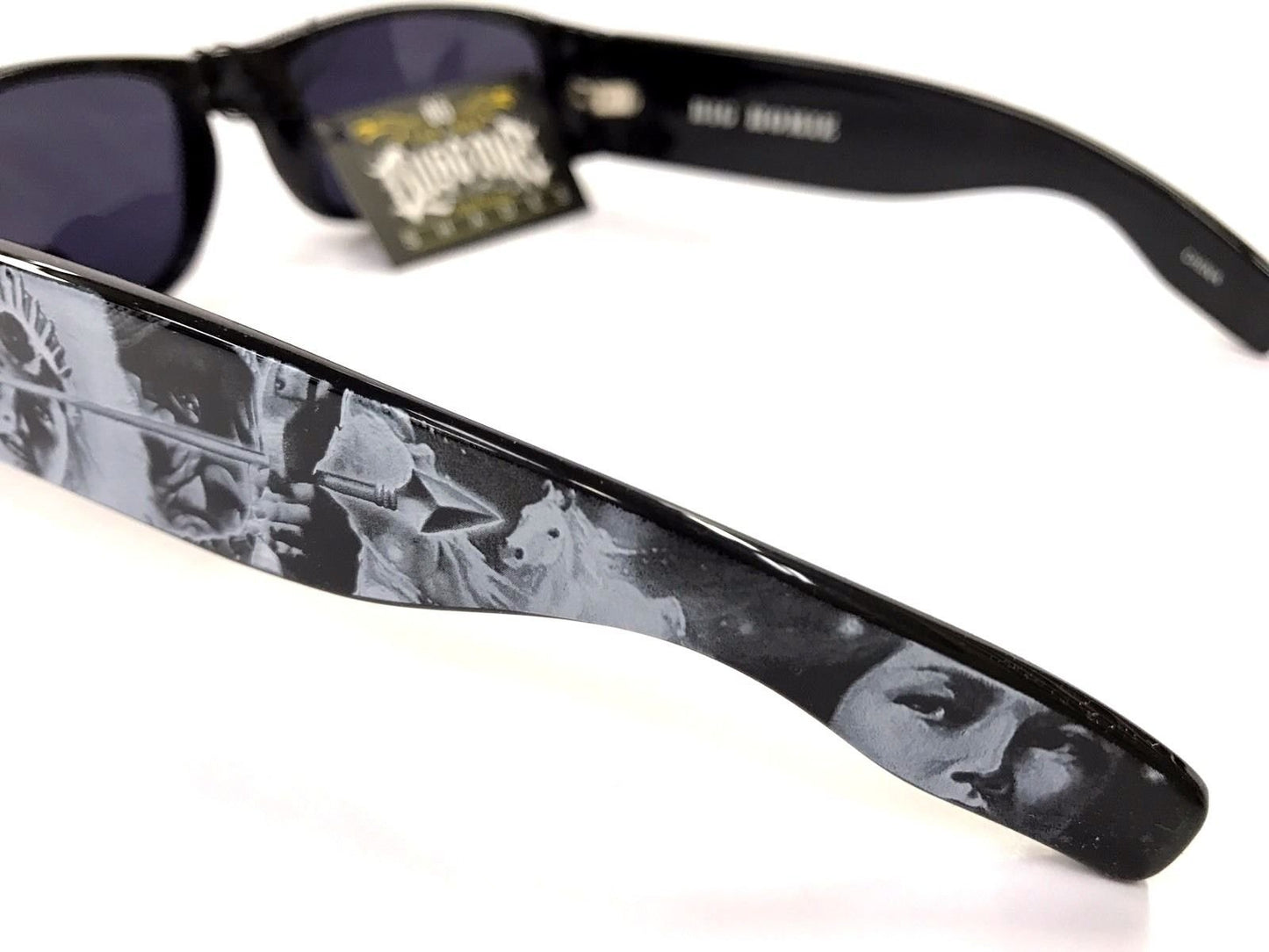 Dyse One Shades American Indian Arrow Black Sunglasses California Lowrider Style