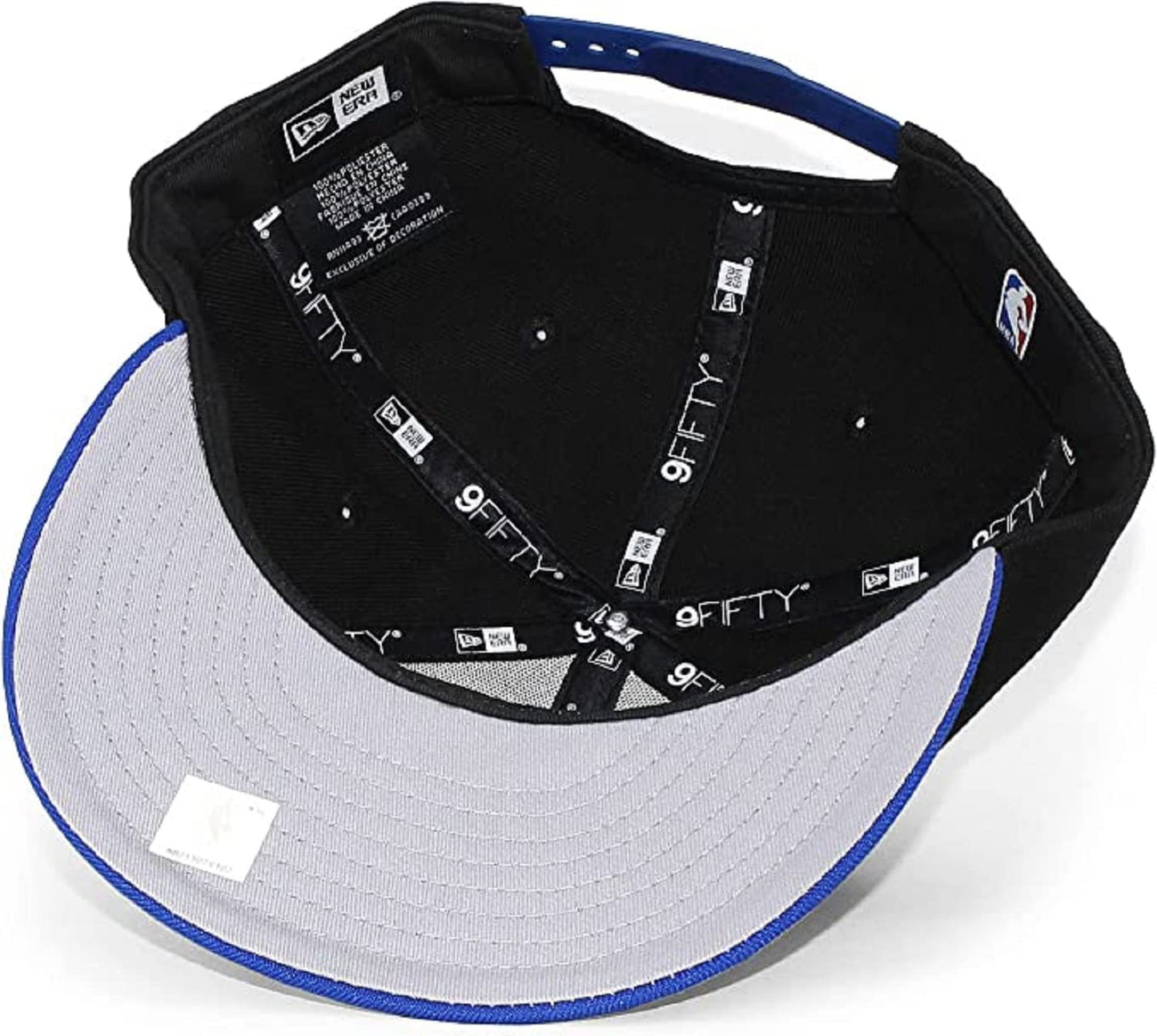 New Era 100% Authentic, Golden State Warriors Adjustable 9Fifty/9Twenty One Size Fit Most (Black)