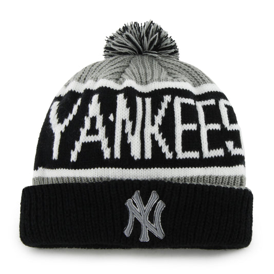 MLB '47 Brand Calgary Cuff Knit Hat with Pom