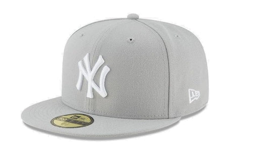 Gray New York Yankees Fitted Hat by New Era