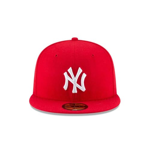 New Era Men's Black Baseball Cap - Los Angeles Dodgers Fitted Hat for Fans