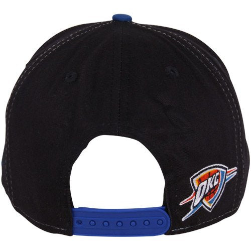 NBA New Era Oklahoma City Thunder Marvel Hero 9FIFTY Snapback Hat - Navy Blue/Light Blue