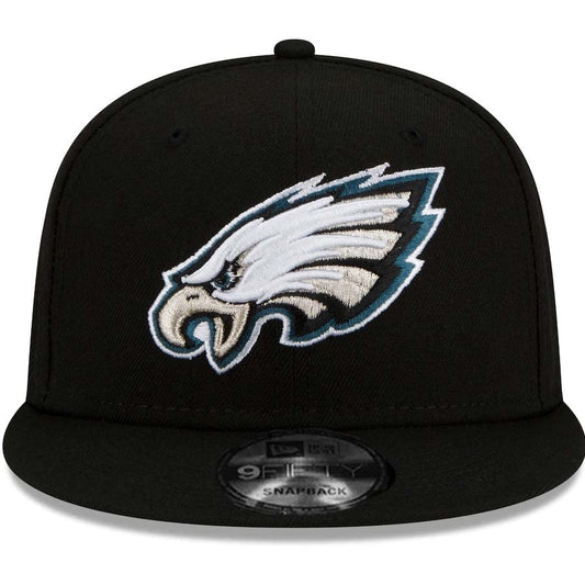 New Era 100% Authentic Exclusive Eagles 950 9FIFTY Snapback Cap Hat : One Size Fit Most (US, Alpha, One Size, Sideline Onfield) Black