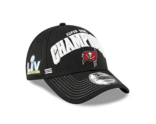 New Era 100% Authentic Exclusive Buccaneers 950 9FIFTY Snapback Cap Hat : One Size Fit Most (Super Bowl LV Championship Locker Room) Black