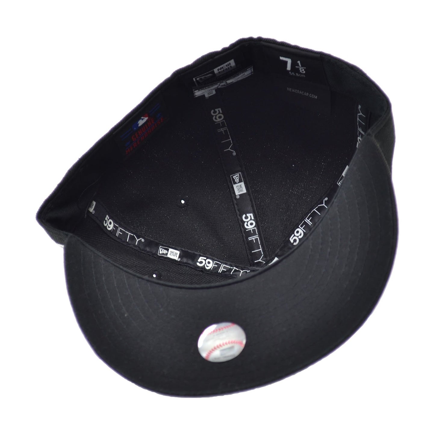 New Era St.Louis Cardinals MLB Basic 59FIFTY Cap Black/White ne-mlbbasic-stlcar-blk (Size 7.0)