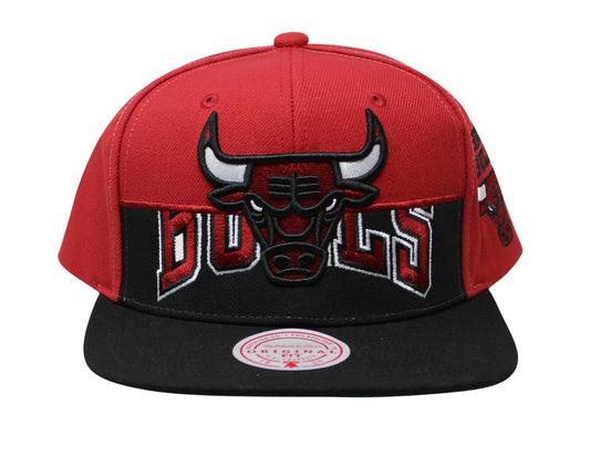 Mitchell & Ness Half N Half Snapback Adjustable Cap