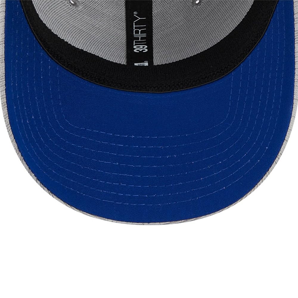 New Era Toronto Blue Jays 39THIRTY 2023 Clubhouse Stretch Fit Cap, Hat (US, Alpha, Medium, Large, Grey)