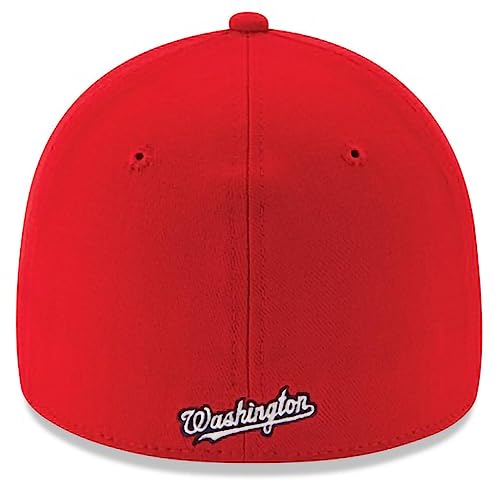 New Era MLB Team Classic 39THIRTY Stretch Flex Fit Hat Cap (as1, Alpha, m, l, Washington Nationals)
