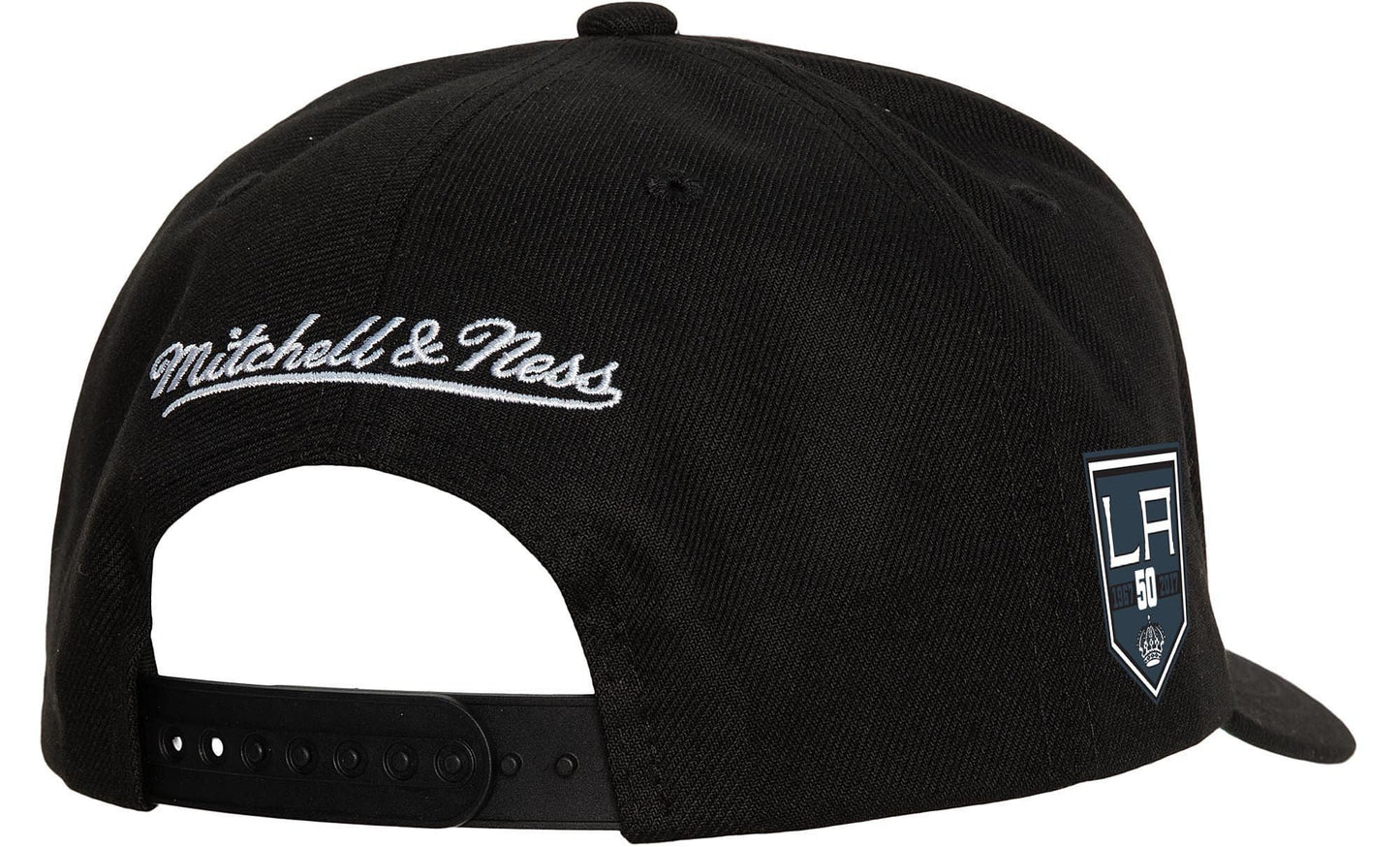Mitchell & Ness Los Angeles Kings NHL Panda Pro Snapback Hat Cap, Black