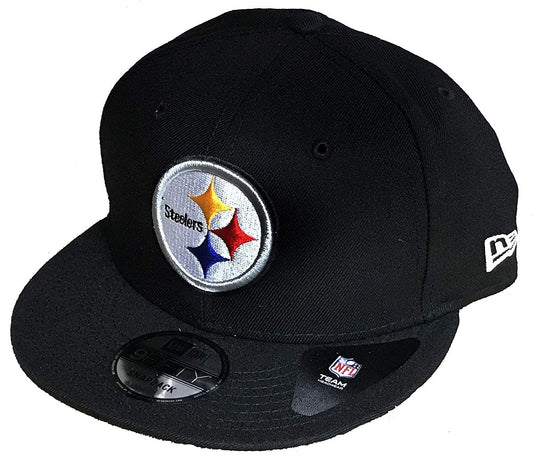 New Era 100% Authentic Exclusive Steelers 950 9FIFTY Snapback Cap Hat : One Size Fit Most (Current Logo) Black