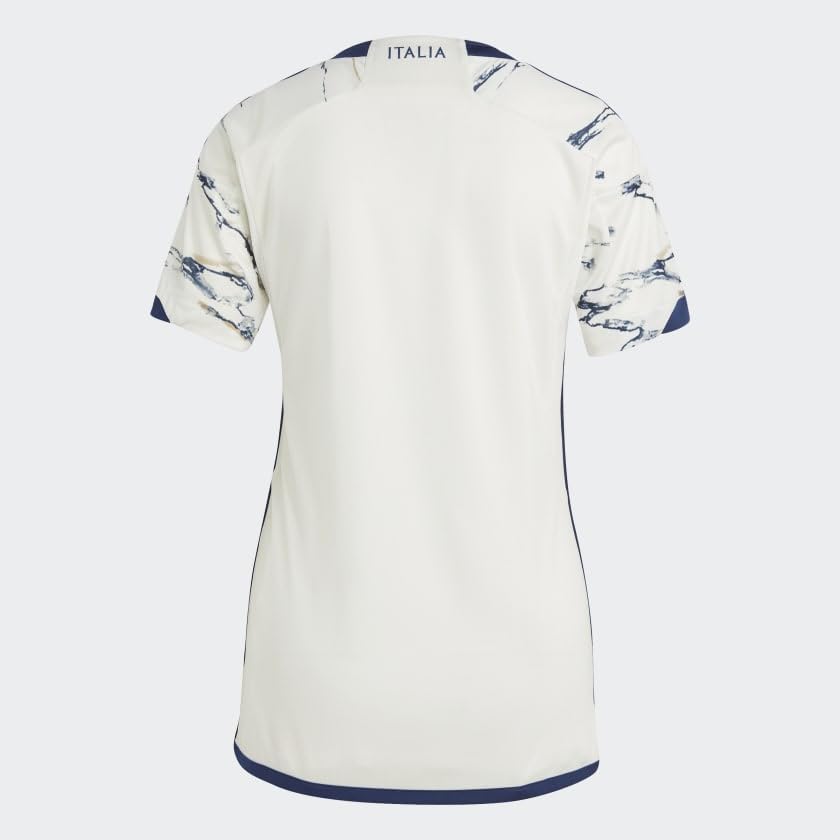 ADIDAS Women's Italy 23 Away Jersey, Off White, Medium