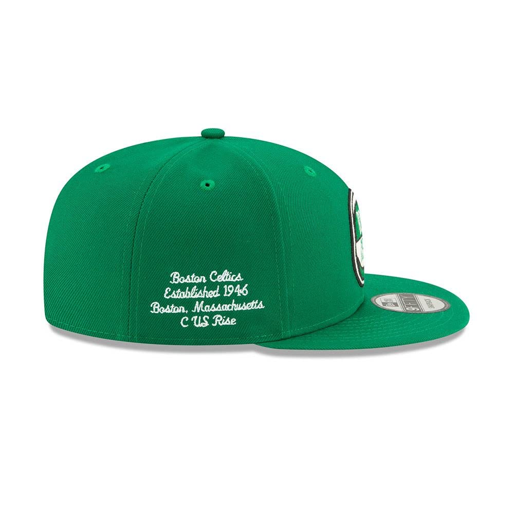 New Era NBA Men’s Boston Celtics 2019 Official NBA Draft 9FIFTY Adjustable Snapback Hat Green