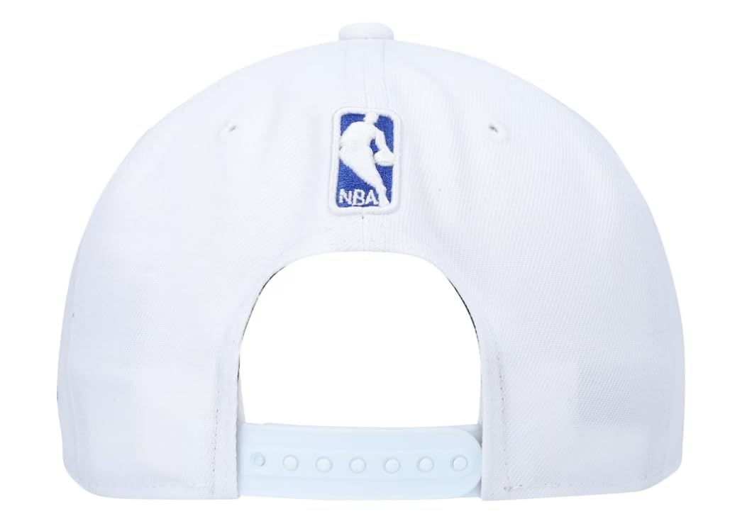 New Era Men's 70633233 White Golden State Warriors Color Pop 9FIFTY Snapback Hat