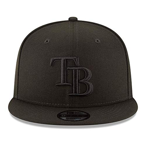 New Era Tampa Bay Rays Blackout 9FIFTY Snapback Black
