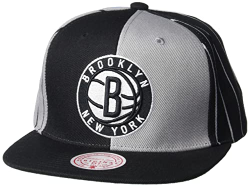 Mitchell & Ness Snapback Cap NBA What The Pinstripe Brooklyn Nets, multicoloured