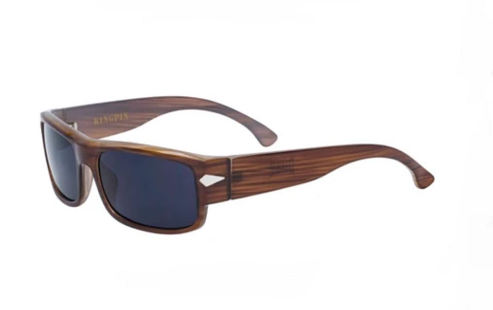Dyse One Authentic Shades KingPin Wood Sunglasses California Lowrider Locs Style
