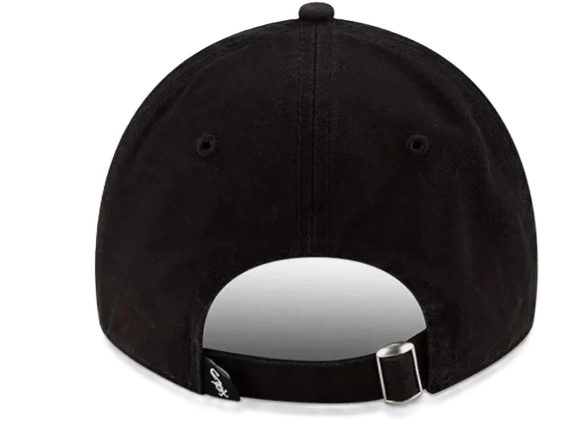 Adjustable Black Chicago White Sox 9TWENTY Cap by New Era