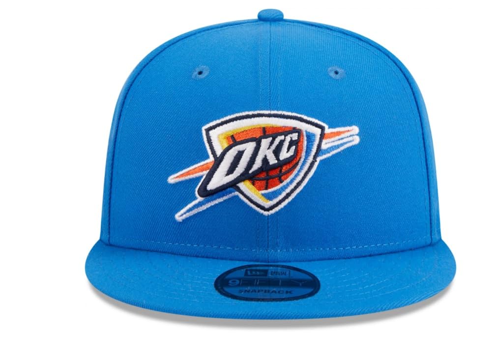 New Era Men's Adult Oklahoma City Thunder Blue 9Fifty Adjustable Hat