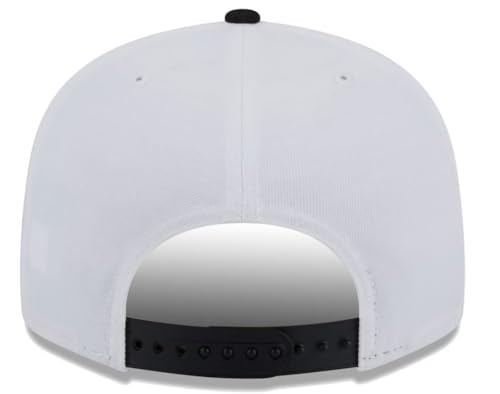 New Era 9Fifty Authentic Crest Mens Adult Snapback Hat (Chicago Bulls White/Black)