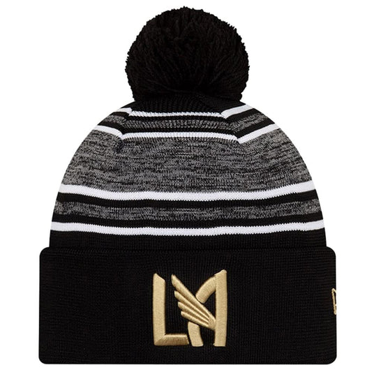 New Era Cap Company, Inc. Los Angeles FC MLS Knitted Bobble Hat, dark blue