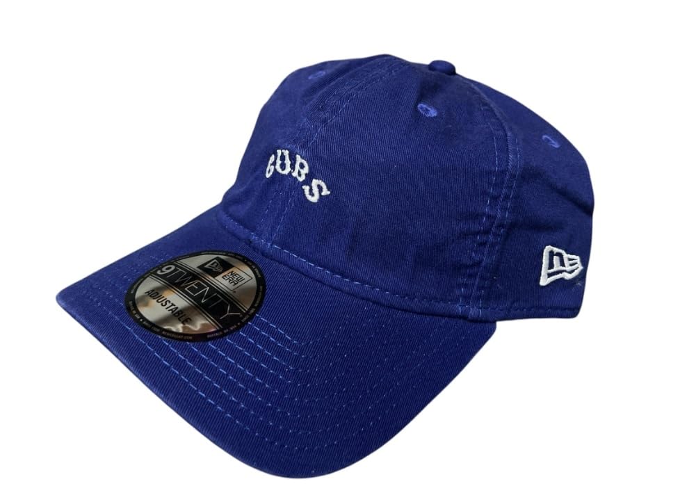 New Era Men's New Chicago Cubs 9Twenty Classic Strapback Hat - Blue/White