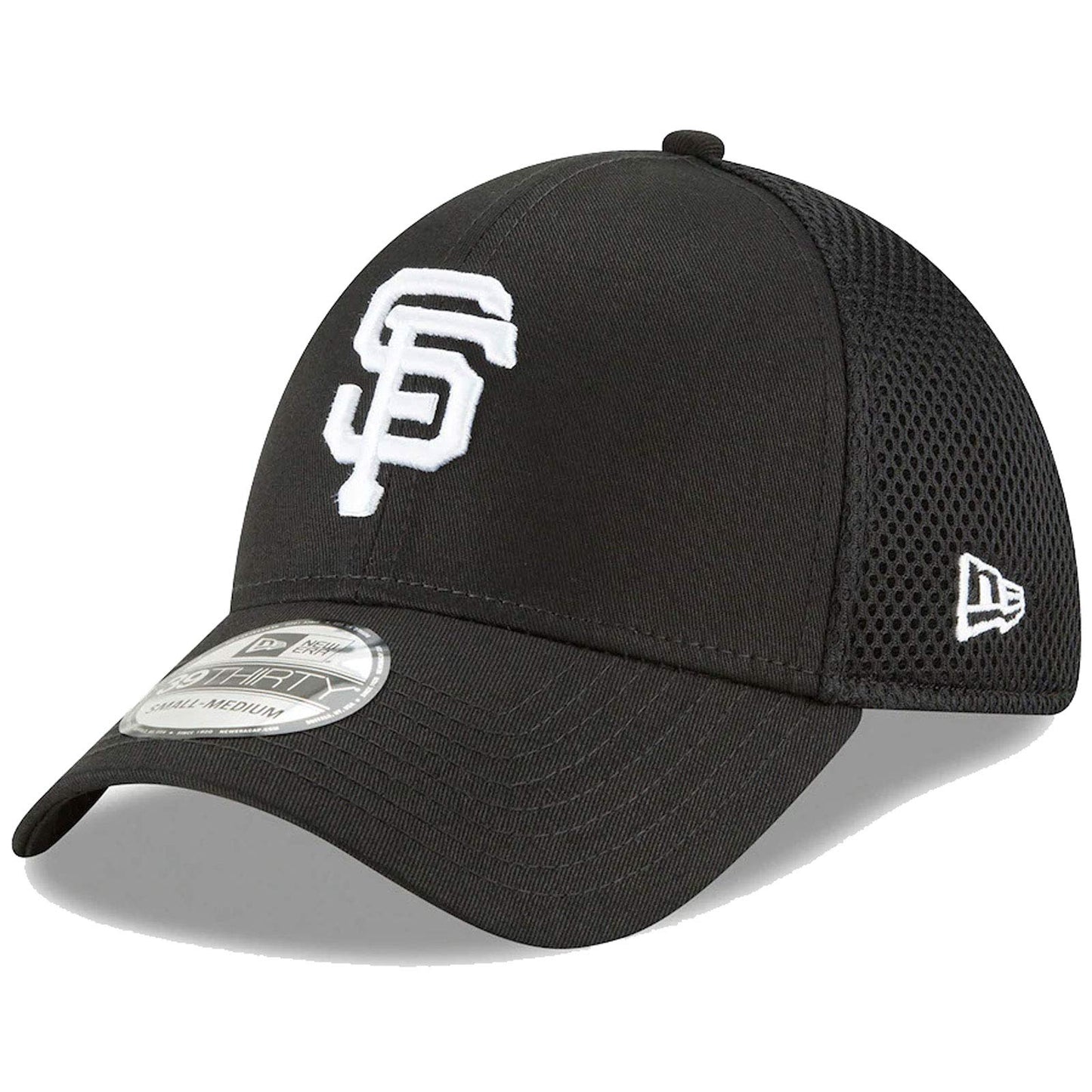 New Era Authentic San Francisco Giants Black Neo 39THIRTY Flex Hat (M/L) - M/L